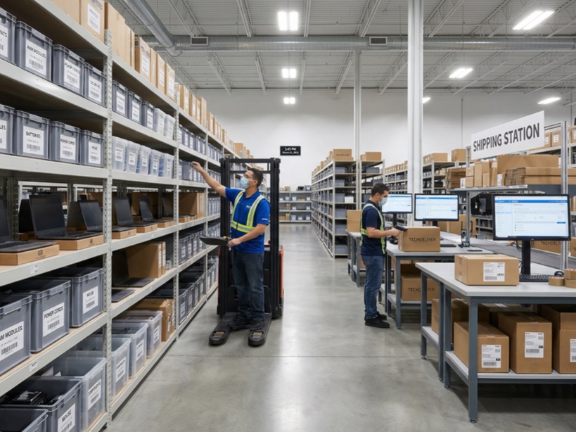 Refurbo warehouse operation